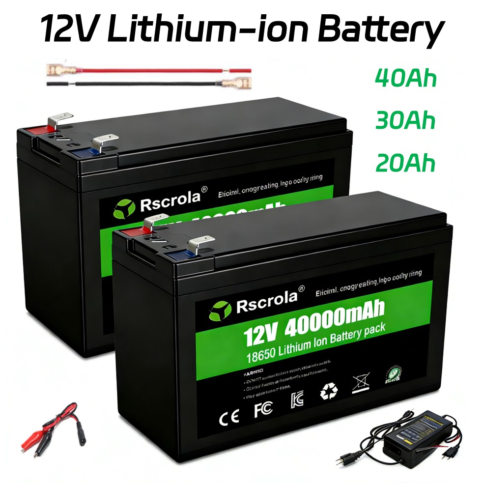 Ups Power Supply Outdoor - Long-lasting 12V Lithium-ion Battery,40An 30An 20An
