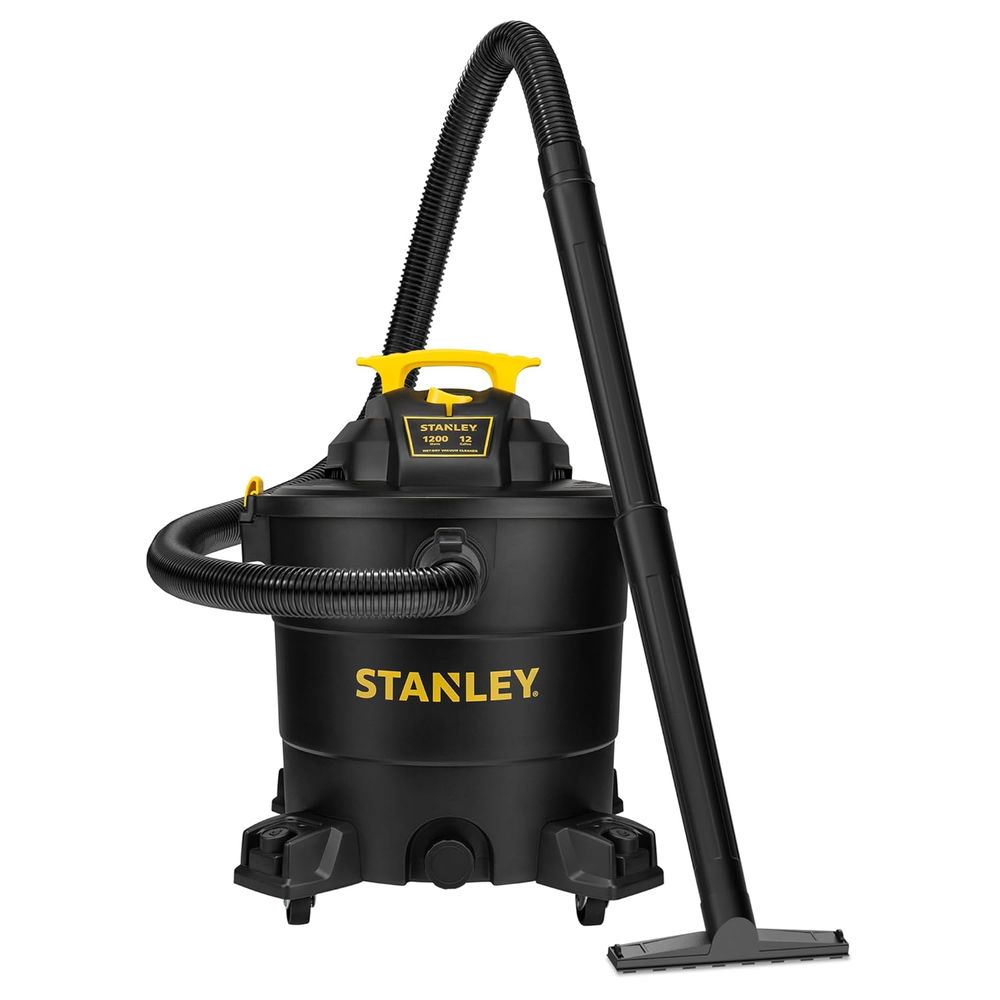Wet Dry Vacuum Shop - 12 Gallon 5.5 Peak HP Wet/Dry