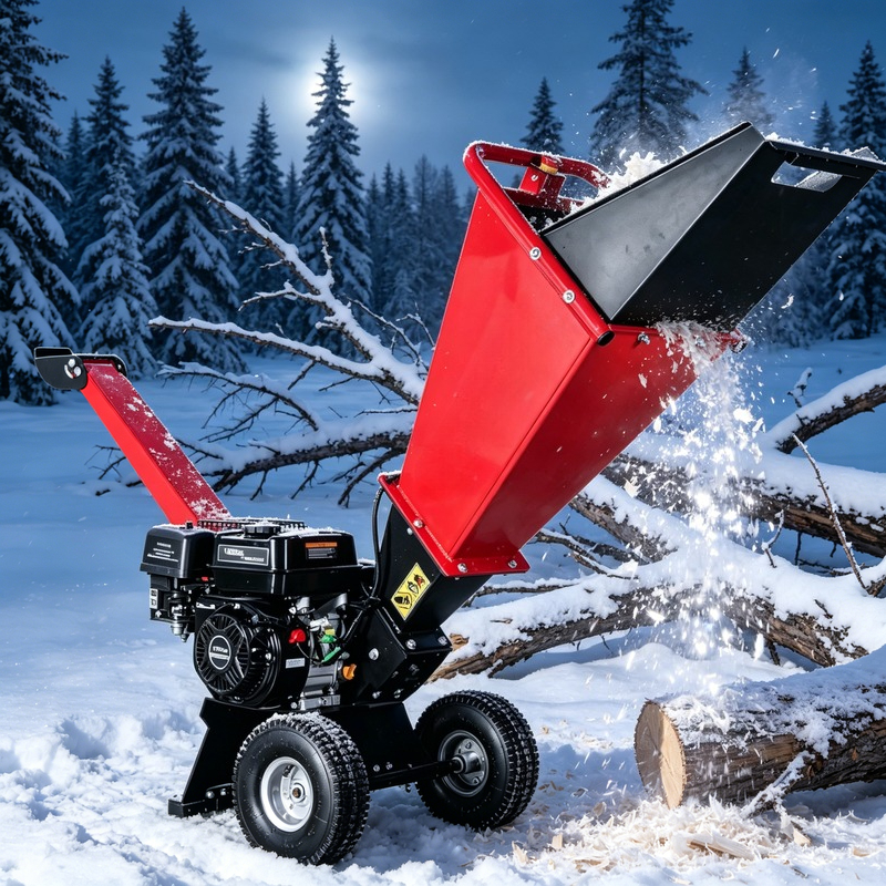 Garden Shredder Chipper - Engine Wood Chipper/Shredder for Garden Farm