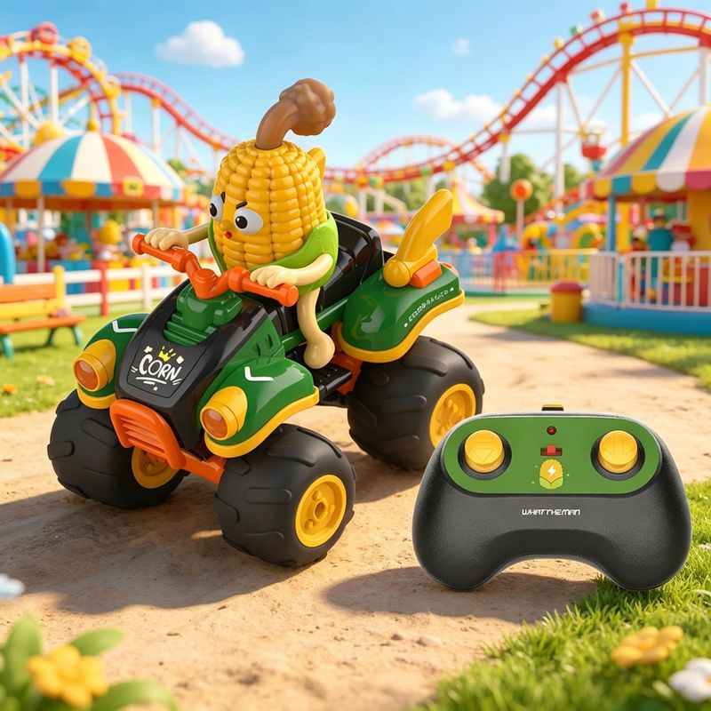 Outdoor Power Meter Bike - Whattheman Remote Control Car Corn Character