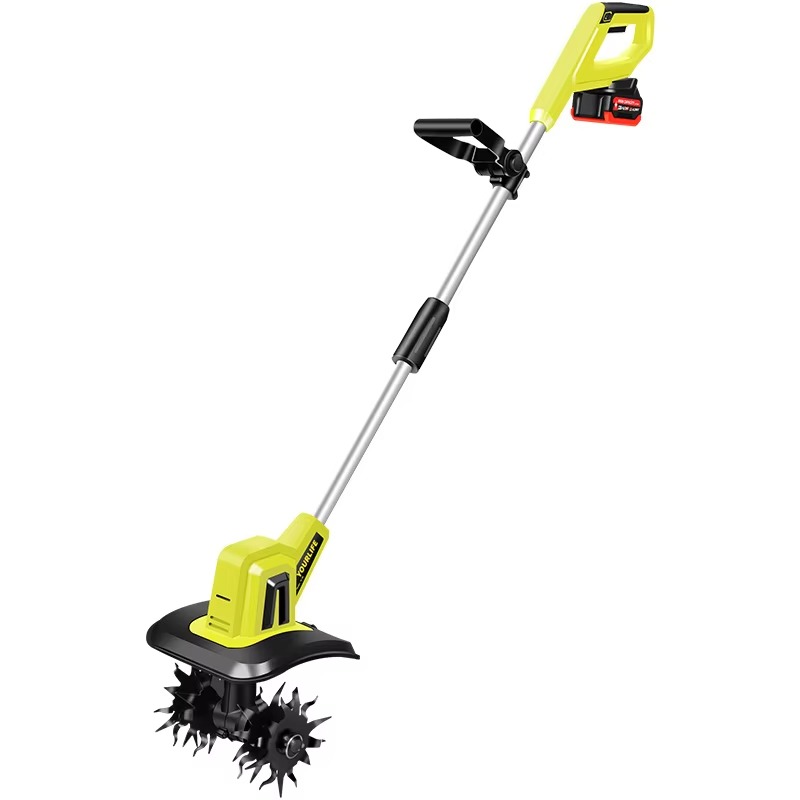 Garden Tiller Mini - CE Certified 1200W Electric Tiller Cultivator