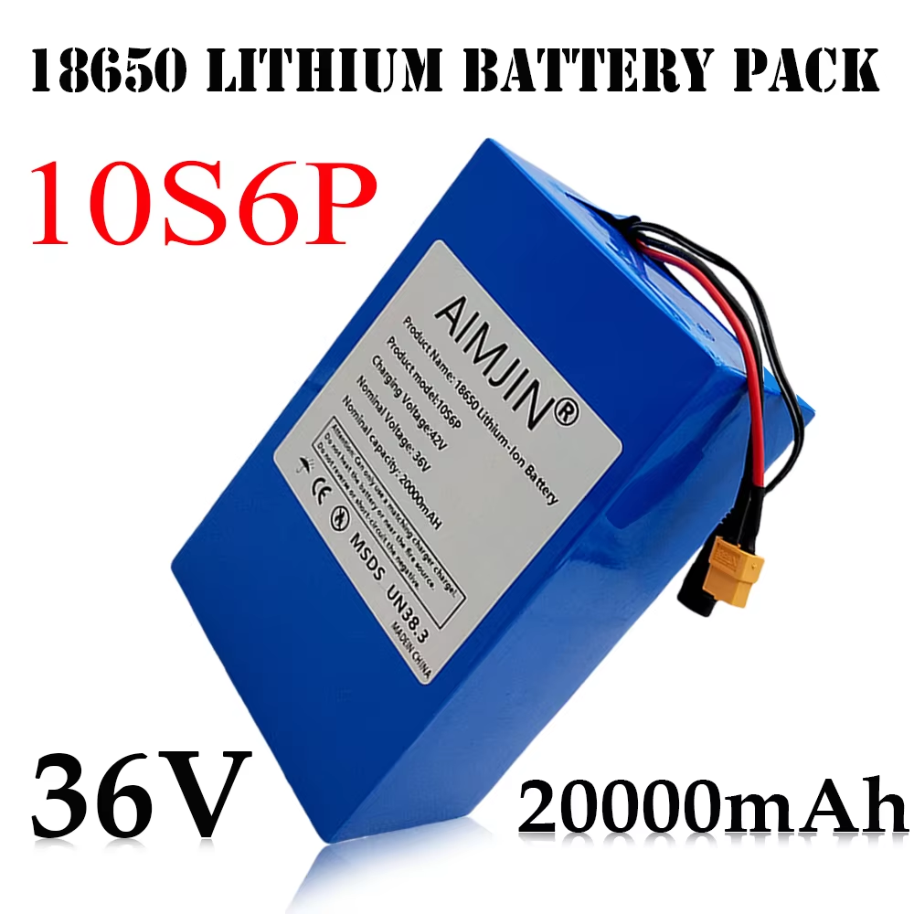 Outdoor Power Wheelchair - 10S6P Li-ion battery pack 36V 20000mAh