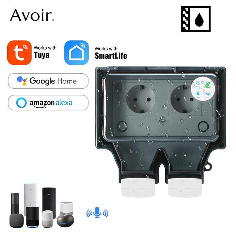 Avoir Tuya Wall Electrical Soc - مراجعة Outdoor Power Solutions وسعره