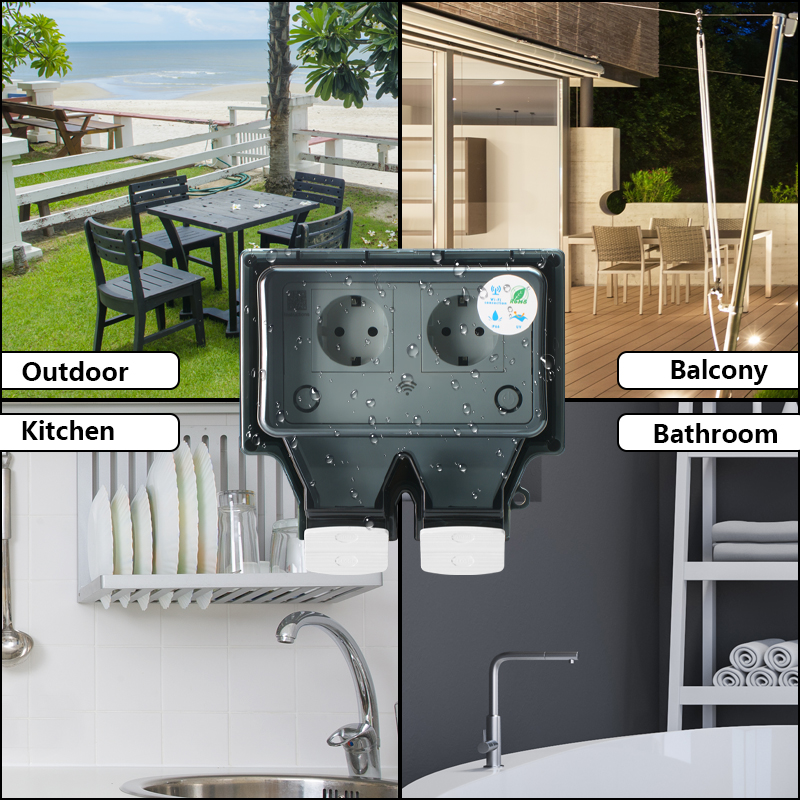 Avoir Tuya Wall Electrical Soc - مراجعة Outdoor Power Solutions وسعره