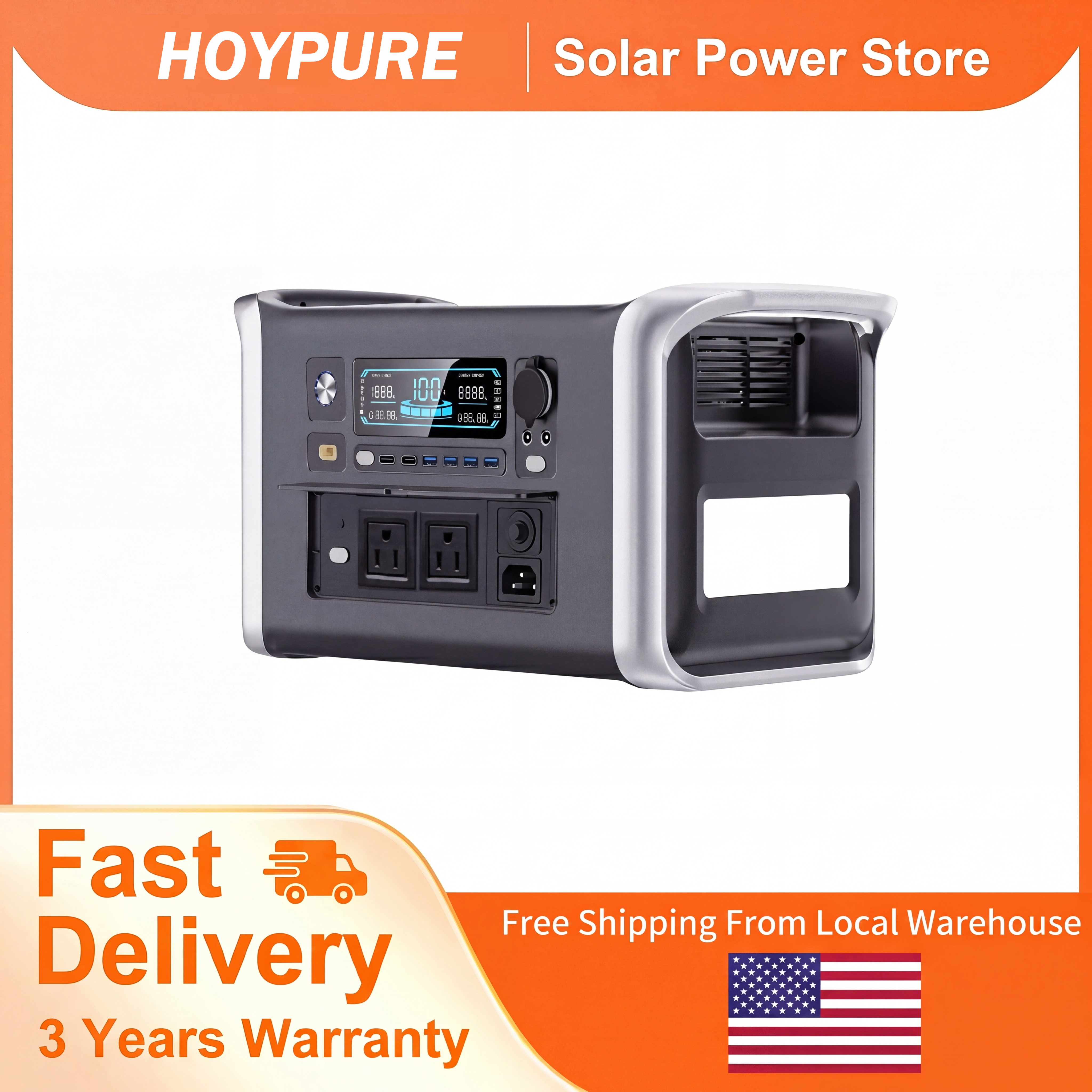 1024Wh Power Bank, LiFePO4 Sol - مراجعة Ups Power Supply Outdoor وسعره