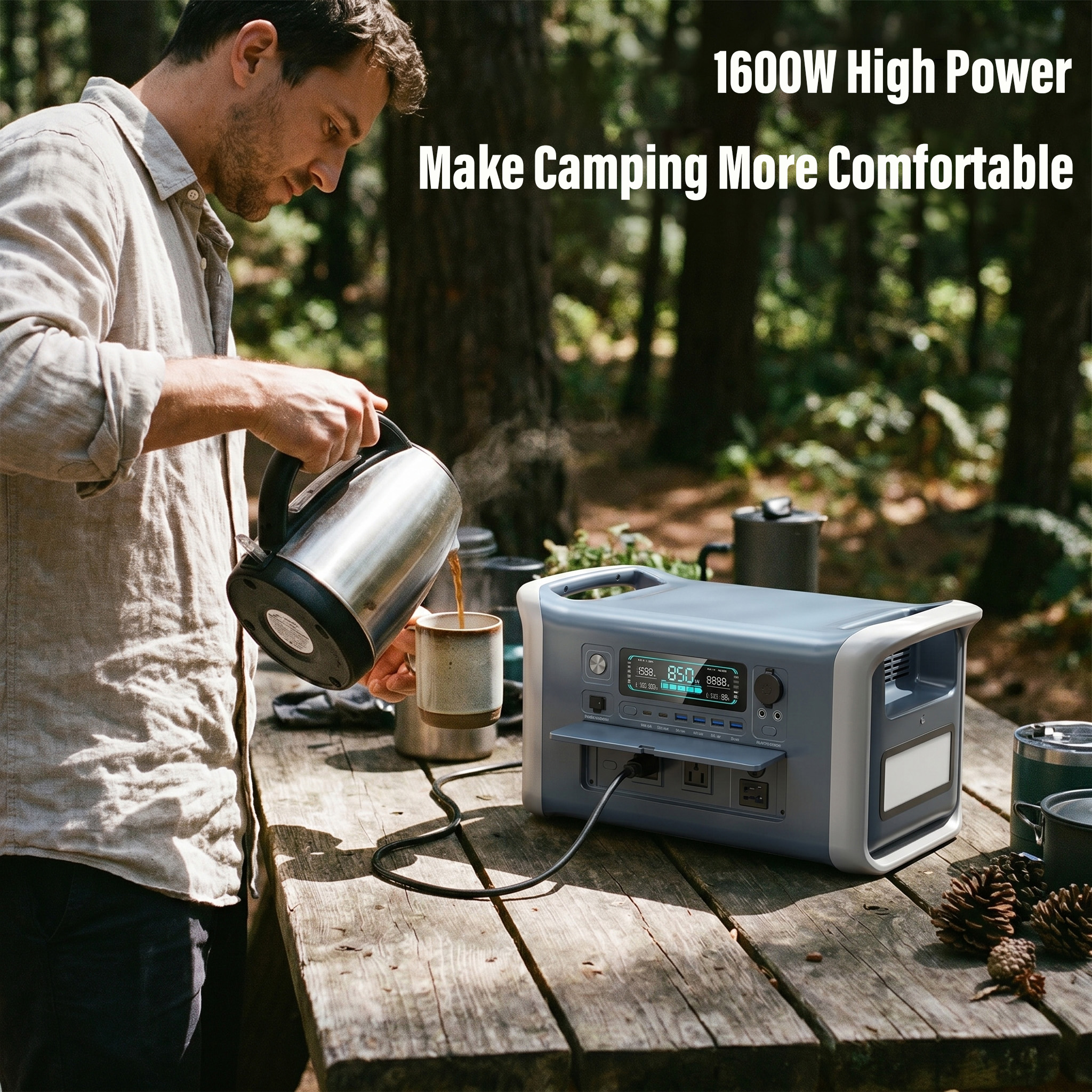 1024Wh Power Bank, LiFePO4 Sol - مراجعة Ups Power Supply Outdoor وسعره