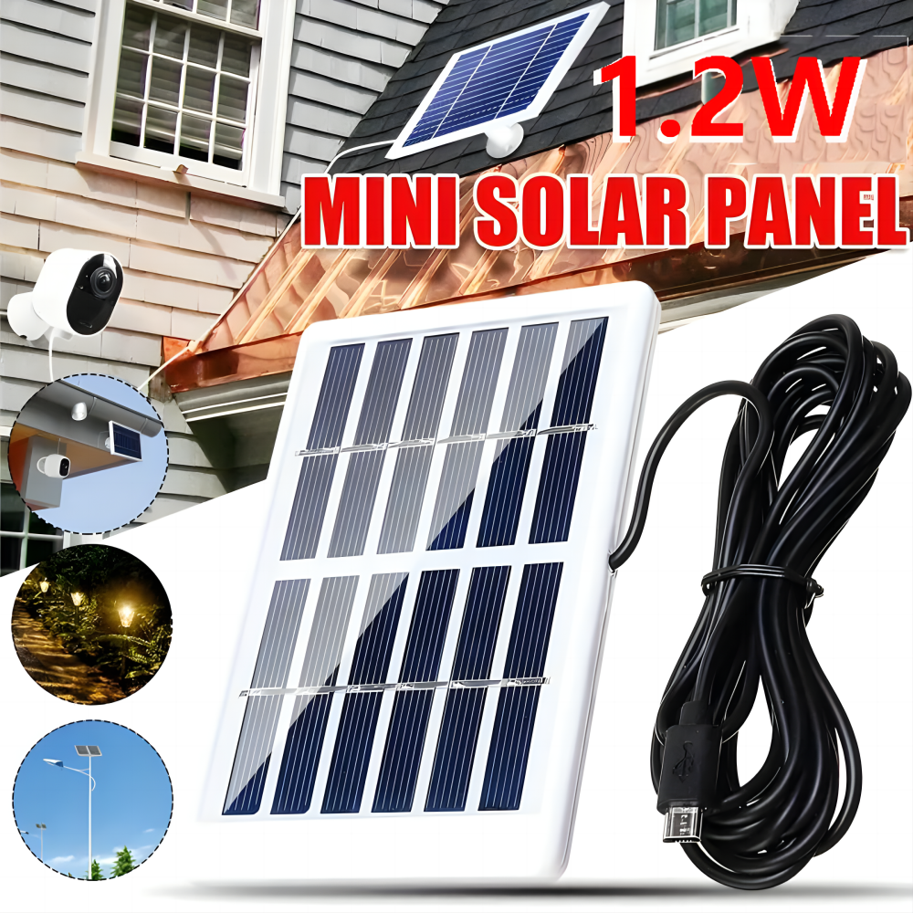 12W 6V Mini Solar Panel USB Mo - مراجعة Outdoor Power Module وسعره
