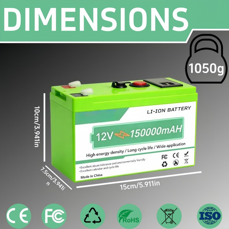 12V 150Ah Lithium Ion Battery  - مراجعة Ups Power Supply Outdoor وسعره