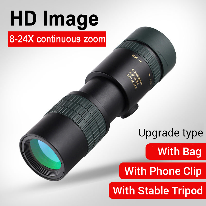 Powerful 8-24X30 Monoculars HD - مراجعة Quality Outdoor Power وسعره