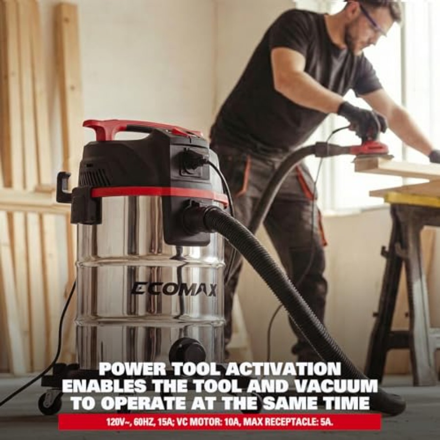 Dust Extractor Shop Vac Semi-a - مراجعة Wet Dry Vacuum Shop وسعره