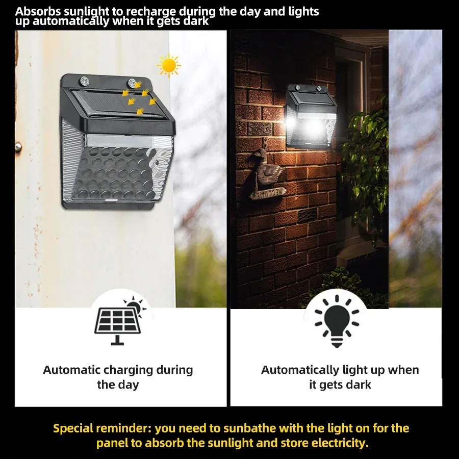 LED Solar Light PIR Motion Sen - مراجعة Outdoor Power Outlet Solar وسعره