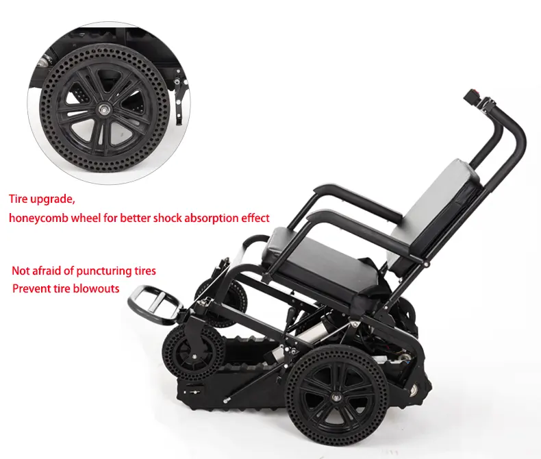 Foldable Outdoor Electric Stai - مراجعة Outdoor Power Wheelchair وسعره