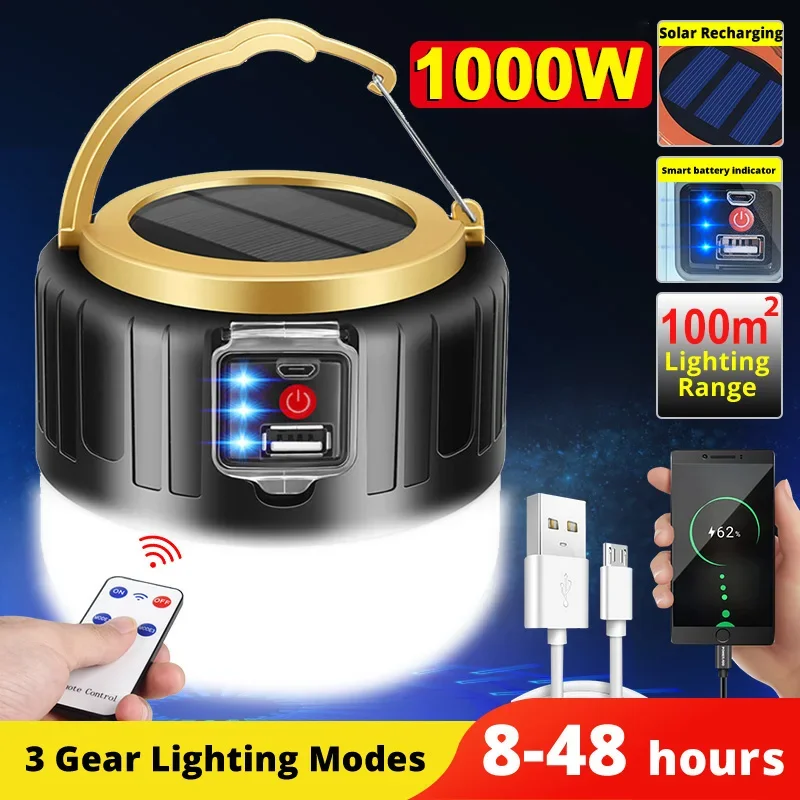 LED Solar Camping Light Power  - مراجعة Outdoor Power Outlet Solar وسعره