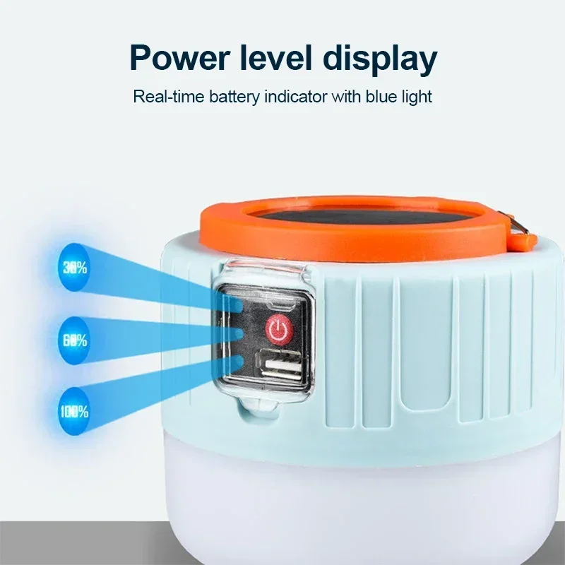 LED Solar Camping Light Power  - مراجعة Outdoor Power Outlet Solar وسعره