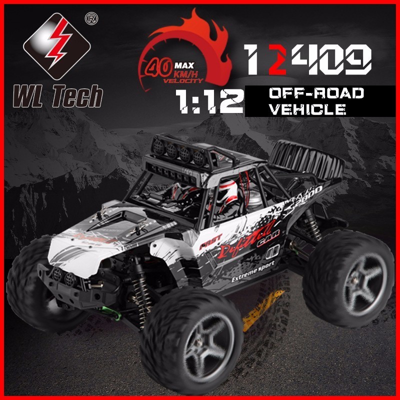 WLtoys 12409 Racing Car 1/12 4 - مراجعة Outdoor Power Meter Bike وسعره