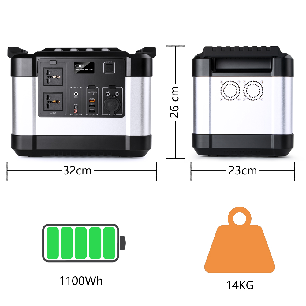 Portable Power Power Station H - مراجعة Ups Power Supply Outdoor وسعره