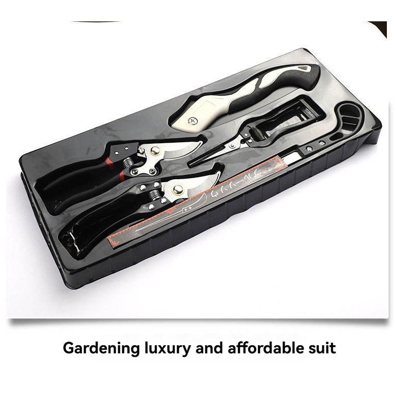 Garden Pruning Shears Set with - مراجعة Garden Shredder Chipper وسعره
