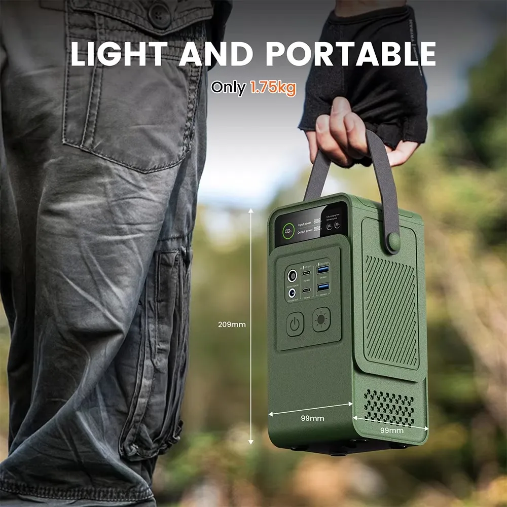 60000mAh 200W 192Wh Camping Po - مراجعة Outdoor Usb Power Bank وسعره