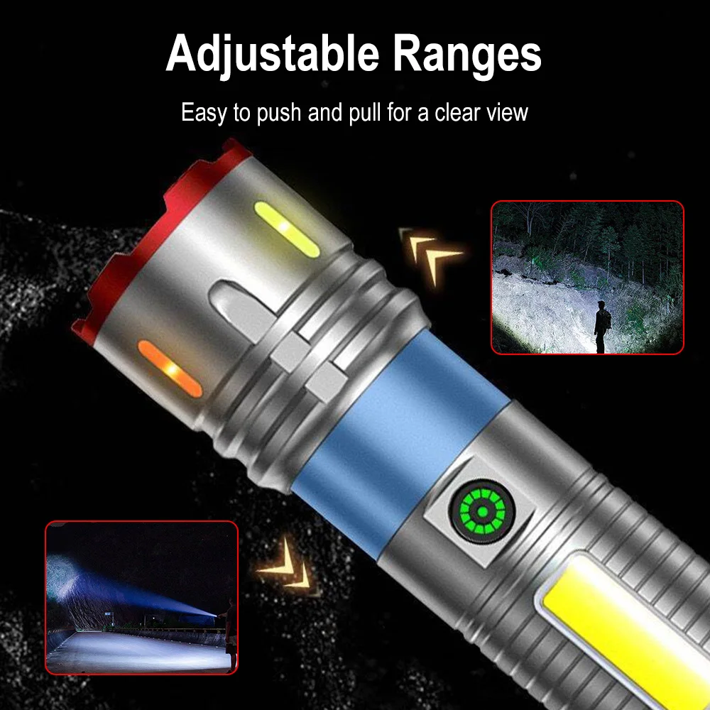 BORUiT 3000LM 1000M Long Throw - مراجعة Outdoor Power Meter Bike وسعره
