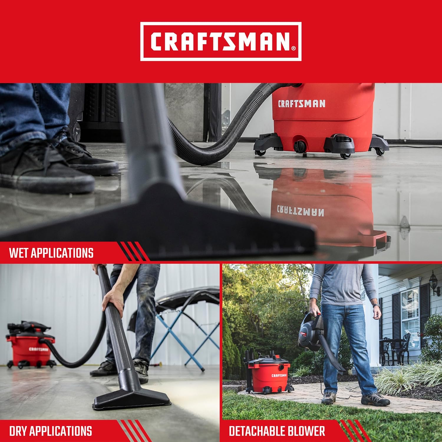 16 Gallon 6.5 Peak HP Wet Dry  - مراجعة Wet Dry Vacuum Shop وسعره