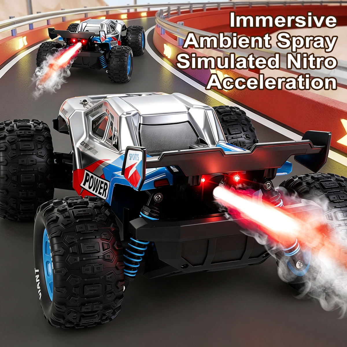 1:16 Spray RC Cars Buggy Truck - مراجعة Outdoor Power Meter Bike وسعره