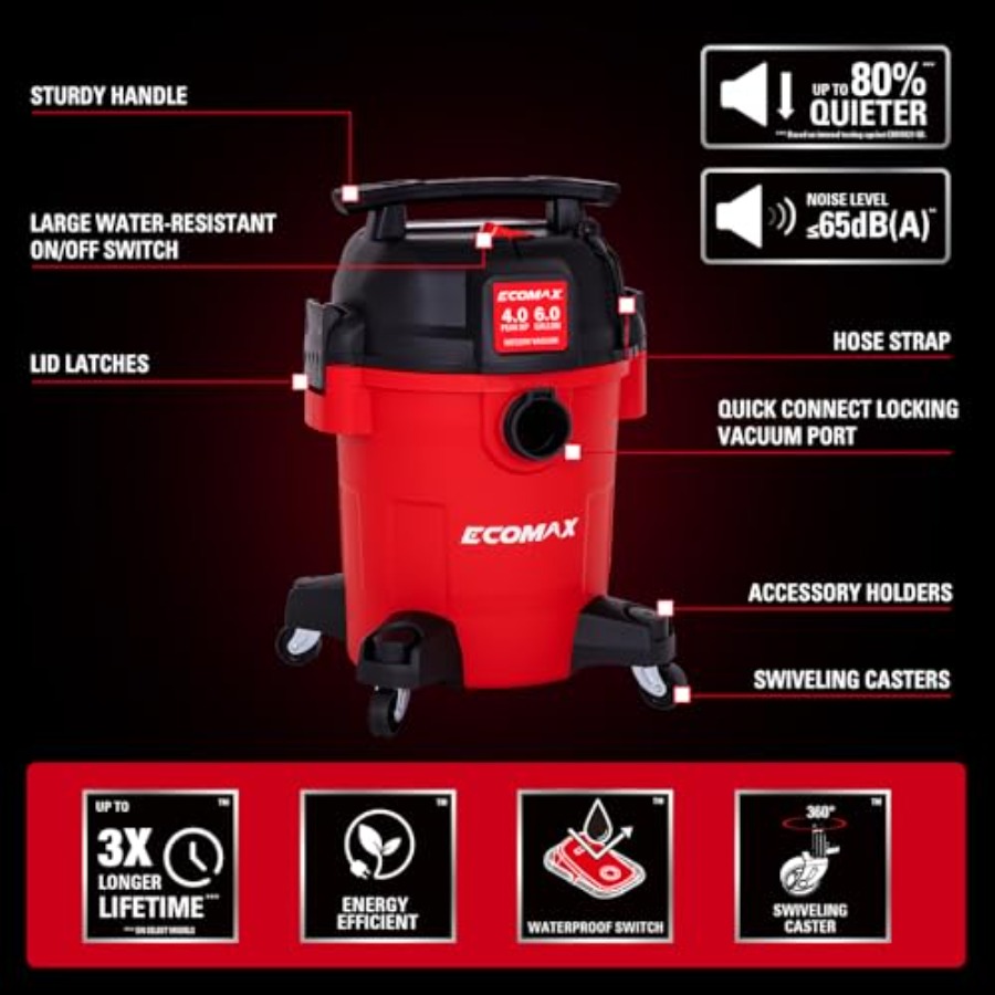 Ultra Quiet Shop Vacuum Wet an - مراجعة Wet Dry Vacuum Shop وسعره