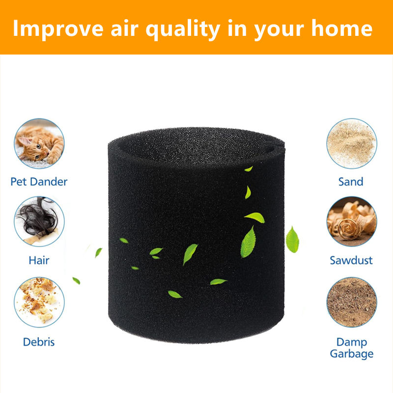 3pcs Foam Sleeve Foam Replacem - مراجعة Wet Dry Vacuum Shop وسعره