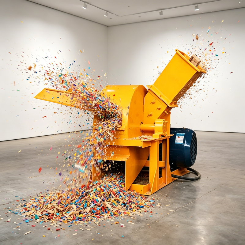 Compact Wood Chipper Portable  - مراجعة Garden Shredder Chipper وسعره