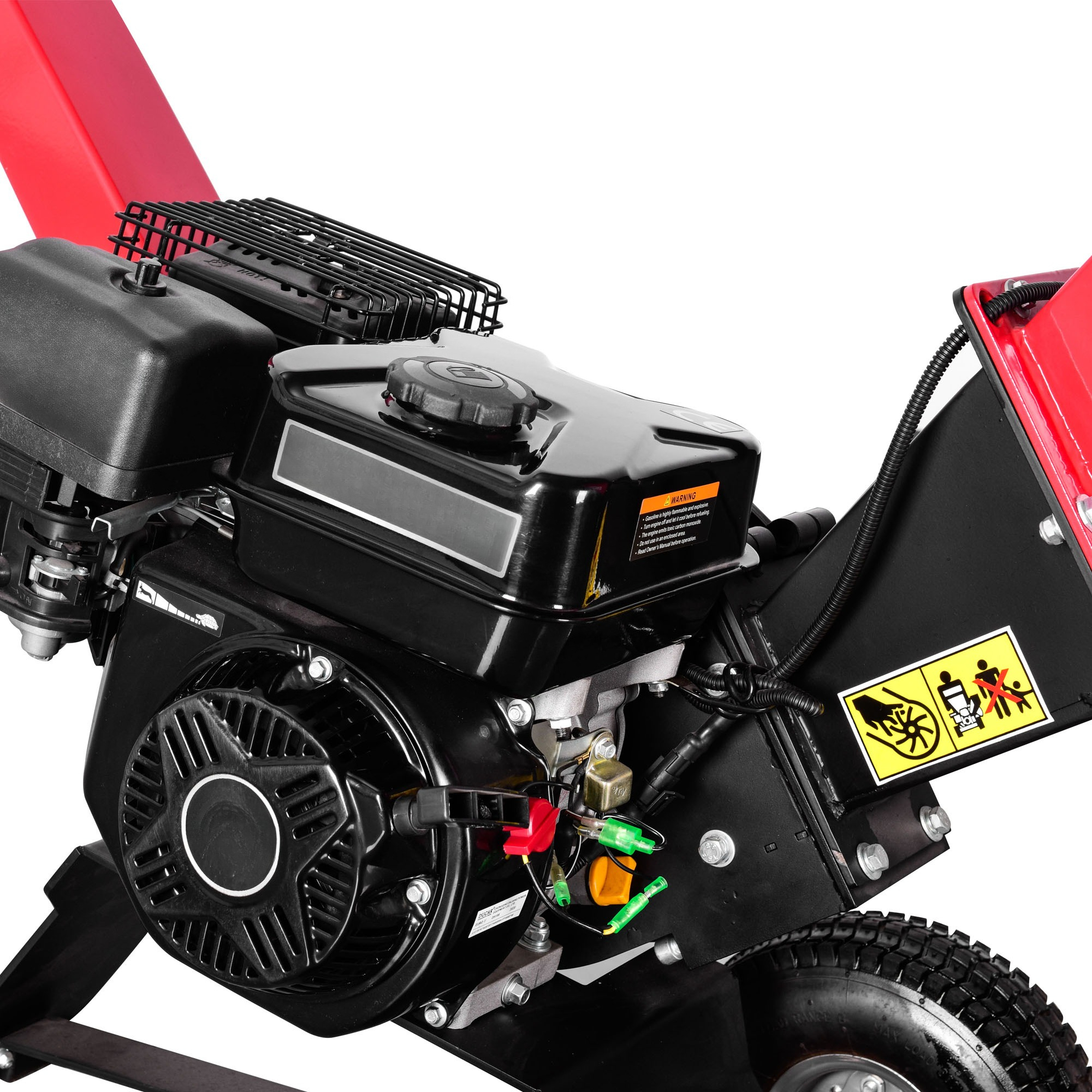 Engine Wood Chipper/Shredder f - مراجعة Garden Shredder Chipper وسعره