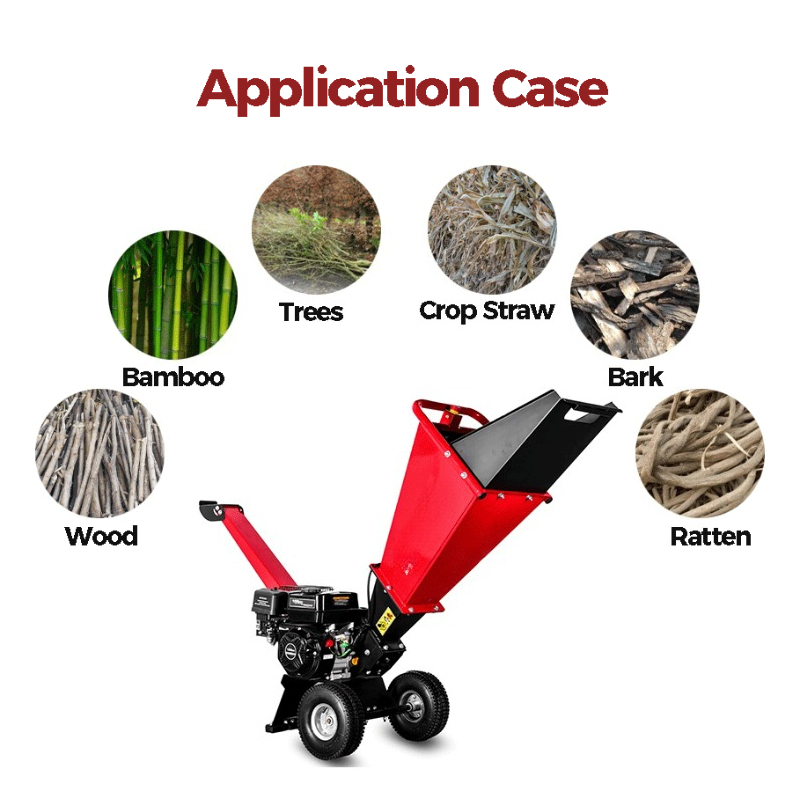 Engine Wood Chipper/Shredder f - مراجعة Garden Shredder Chipper وسعره