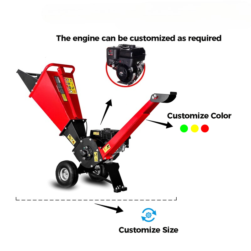 Engine Wood Chipper/Shredder f - مراجعة Garden Shredder Chipper وسعره