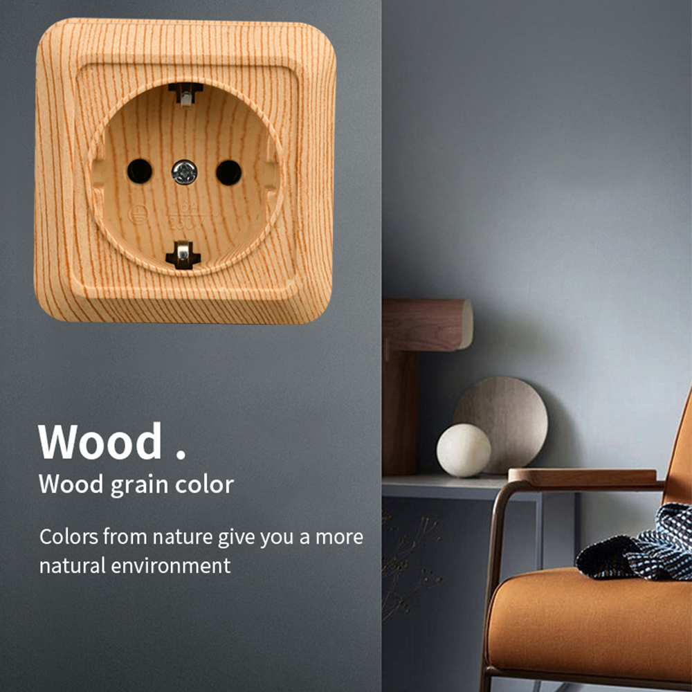 WESA Wooden Wall Surface Socke - مراجعة Outdoor Power Solutions وسعره