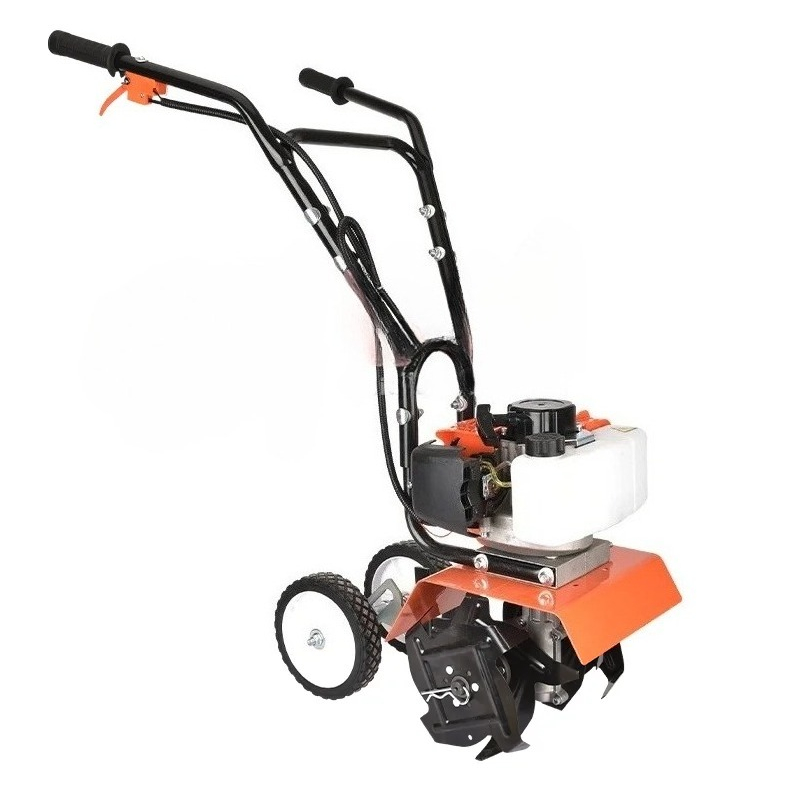 New UM 52CC Small  Hand Push T - مراجعة Garden Tiller Mini وسعره