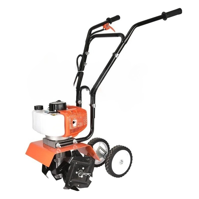 New UM 52CC Small  Hand Push T - مراجعة Garden Tiller Mini وسعره