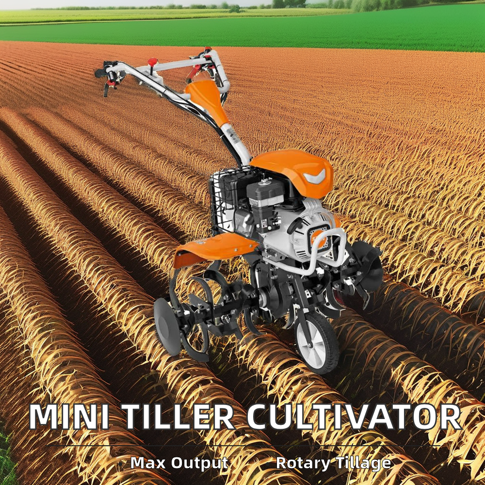 Mini Walking Tiller Power Cult - مراجعة Garden Tiller Mini وسعره