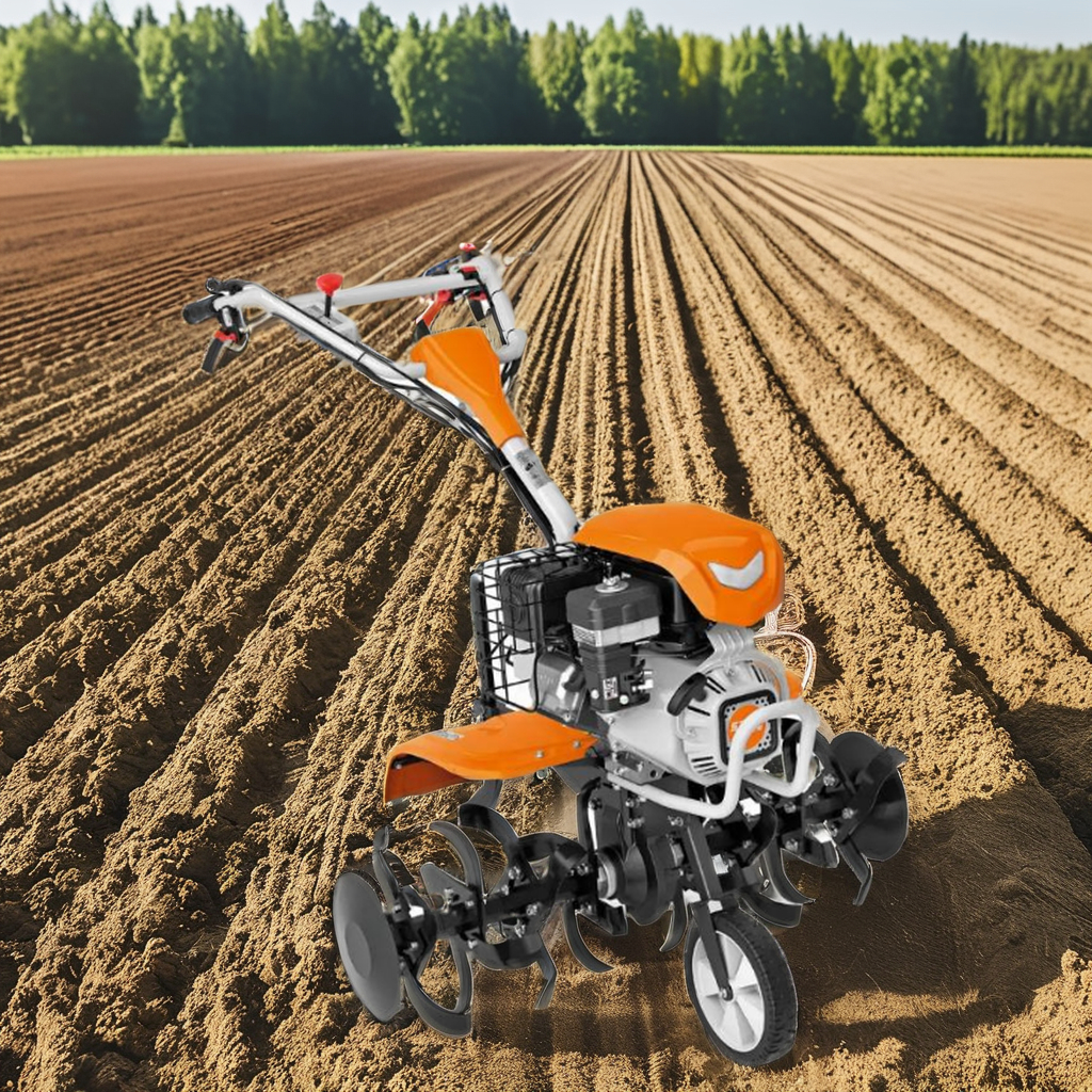 Mini Walking Tiller Power Cult - مراجعة Garden Tiller Mini وسعره