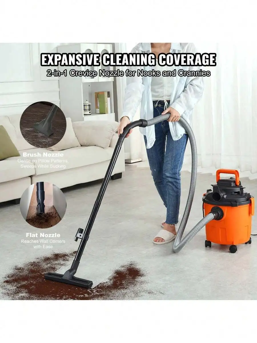 Shop Vacuum Wet And Dry, 5 Gal - مراجعة Wet Dry Vacuum Shop وسعره