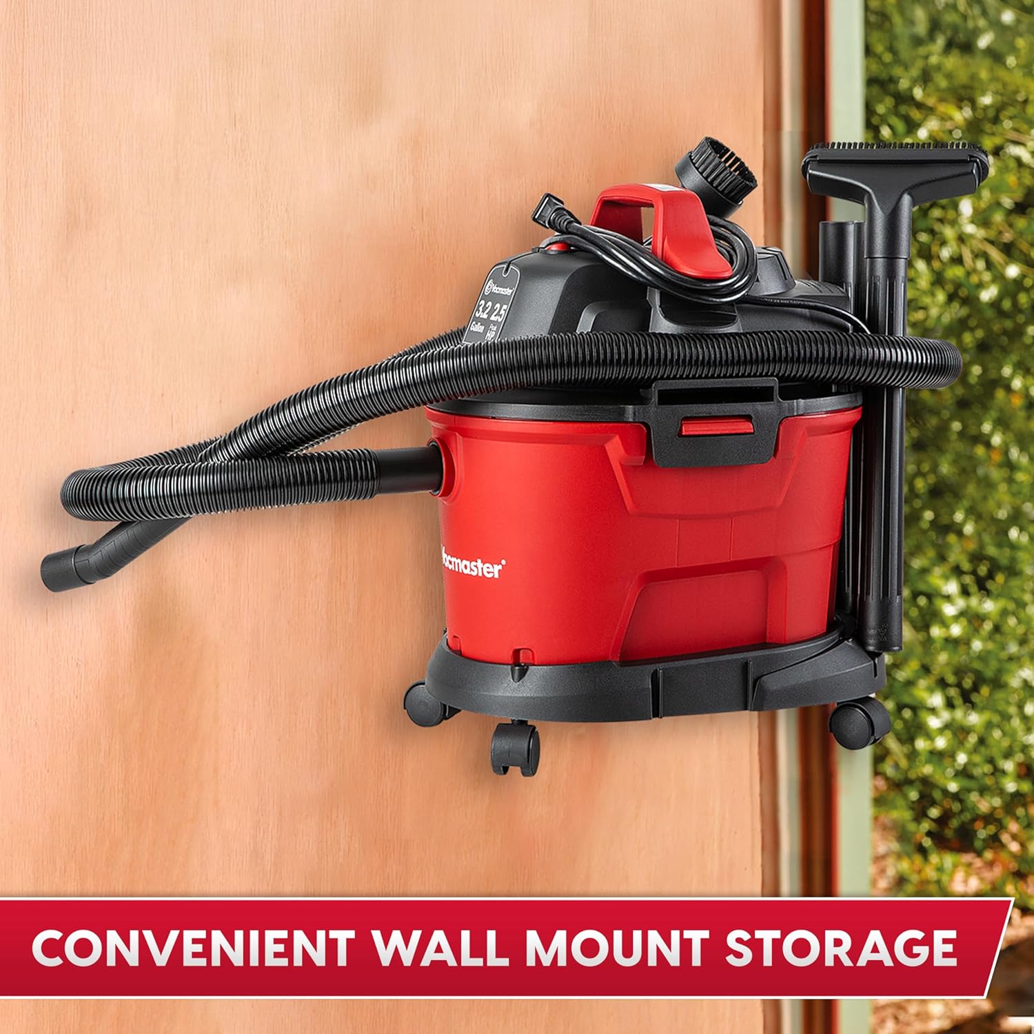 3.2-Gallon 2.5 Peak HP Wet/Dry - مراجعة Wet Dry Vacuum Shop وسعره