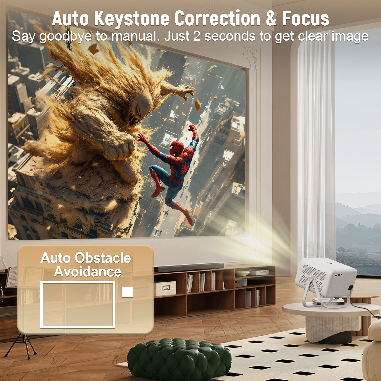 Velec New Projector 8K Video D - مراجعة Outdoor Power Module وسعره