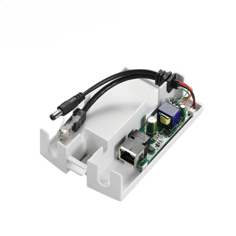 1PCS  POE Splitter 48V to 12V  - مراجعة Outdoor Power Module وسعره