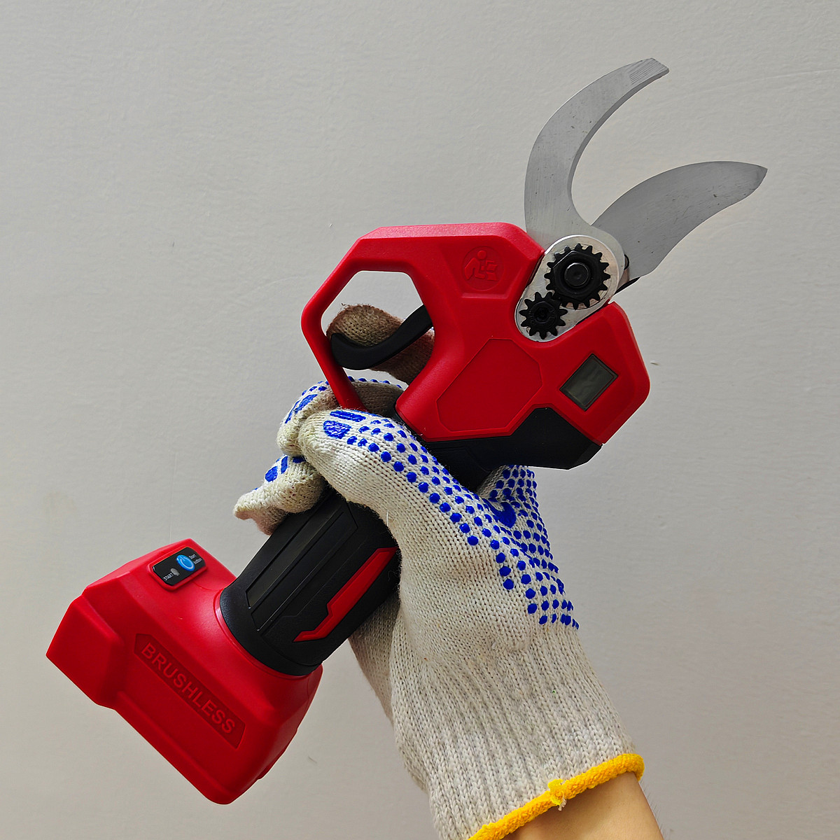 Brushless Electric Pruning She - مراجعة Garden Shredder Chipper وسعره