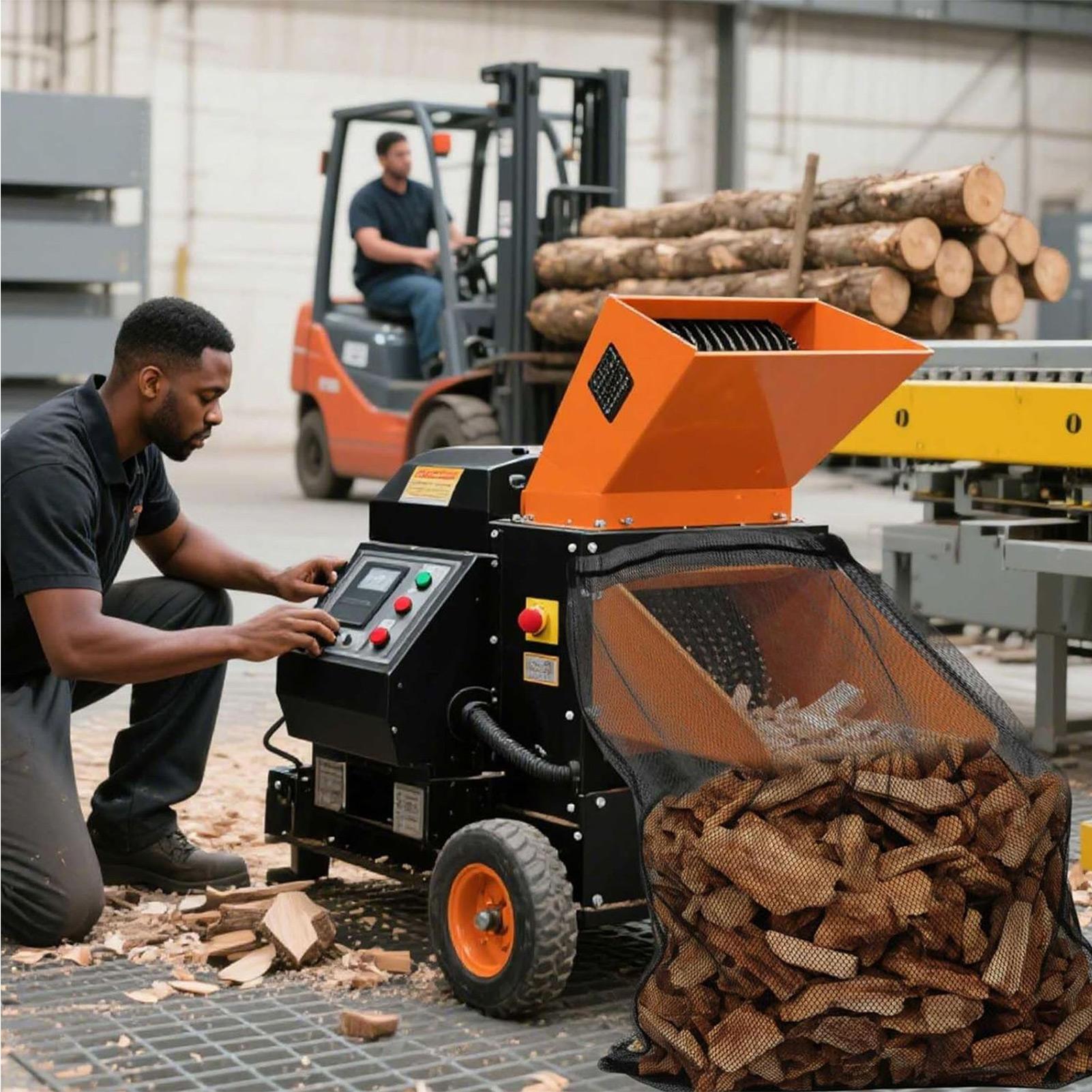 Wood Chipper Shredder Bag Mesh - مراجعة Garden Shredder Chipper وسعره