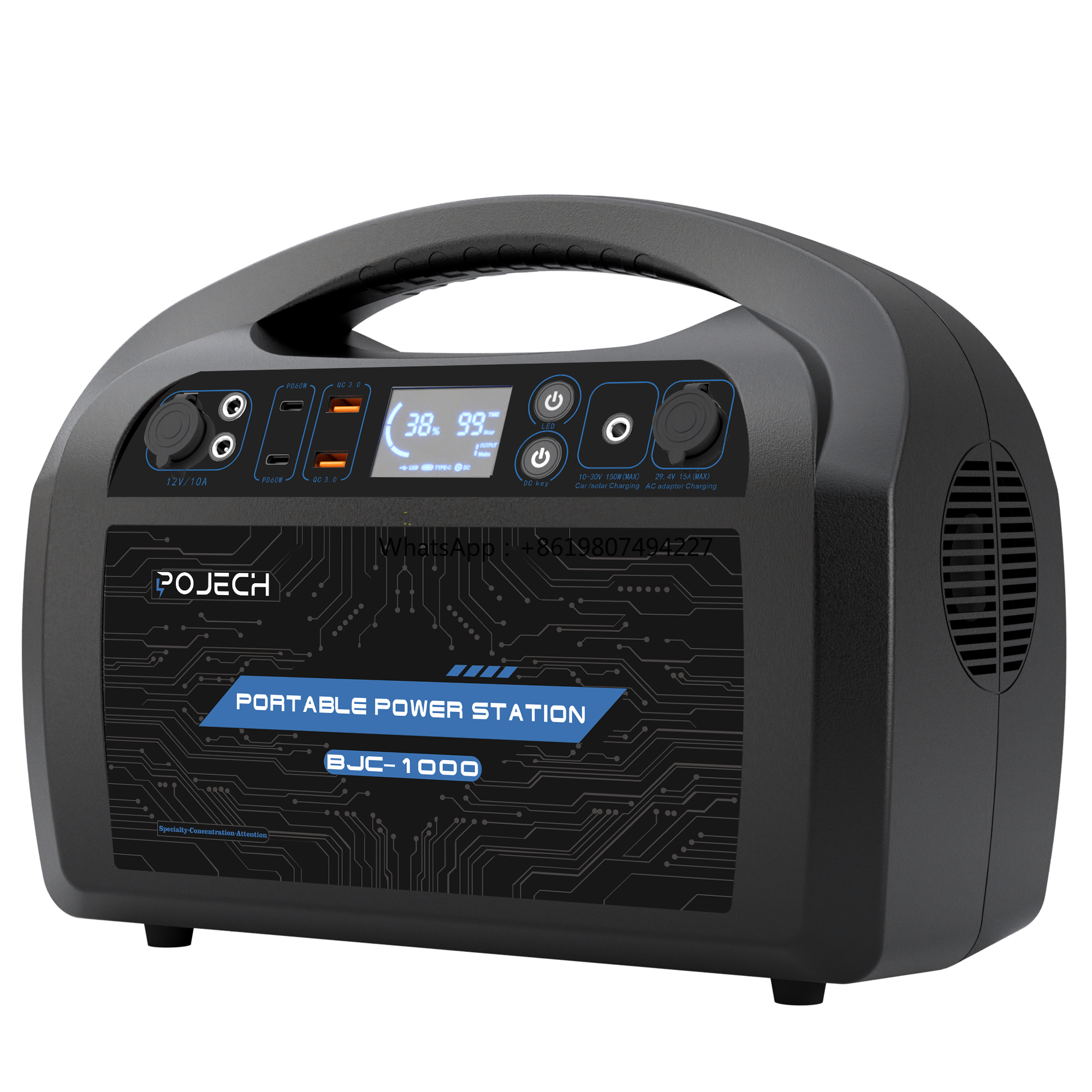 Portable Solar Power Station H - مراجعة Ups Power Supply Outdoor وسعره