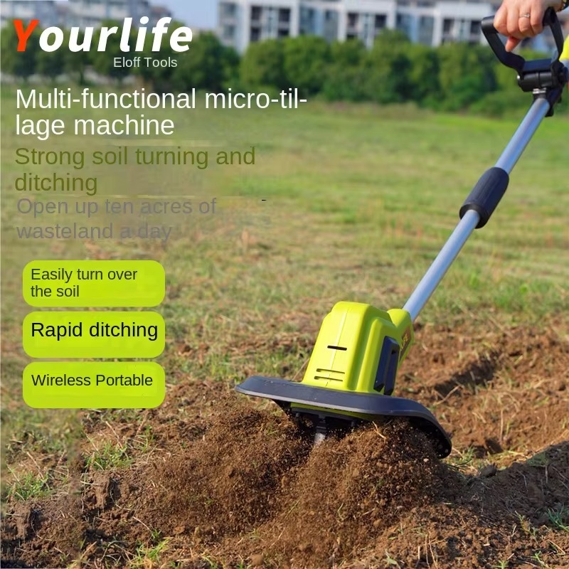 CE Certified 1200W Electric Ti - مراجعة Garden Tiller Mini وسعره