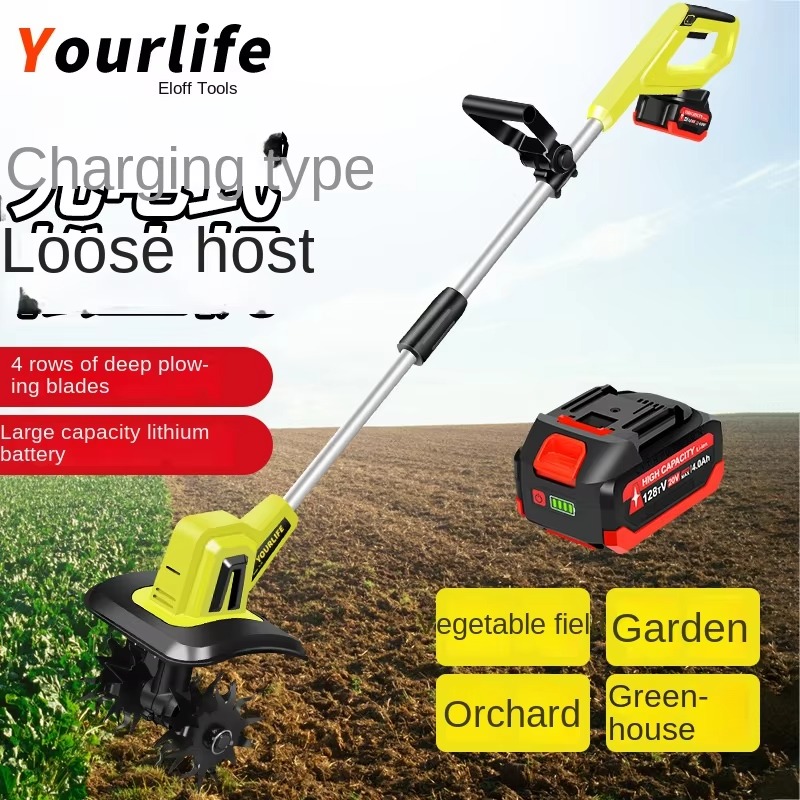 CE Certified 1200W Electric Ti - مراجعة Garden Tiller Mini وسعره