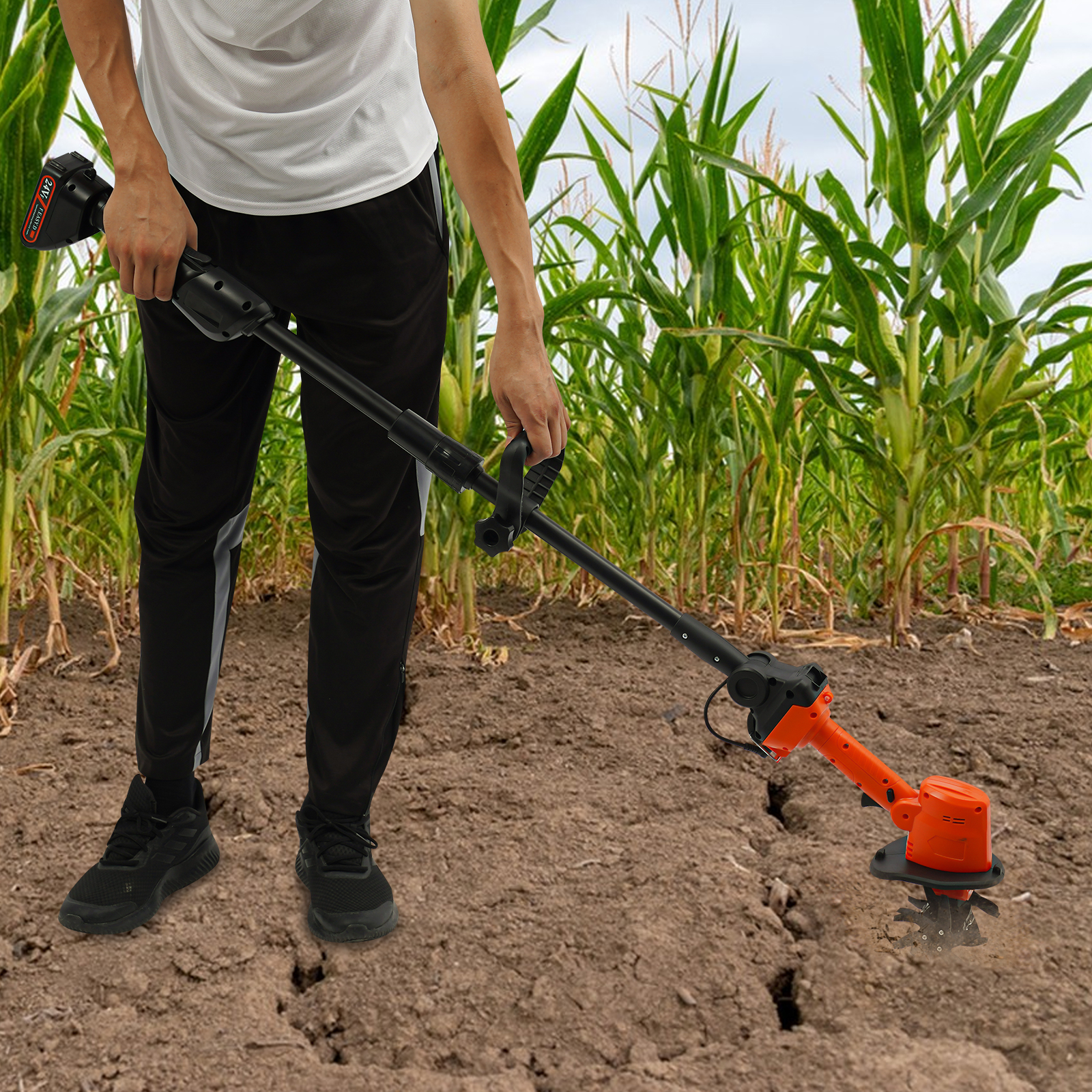 21V Cordless Mini Tiller Culti - مراجعة Garden Tiller Mini وسعره
