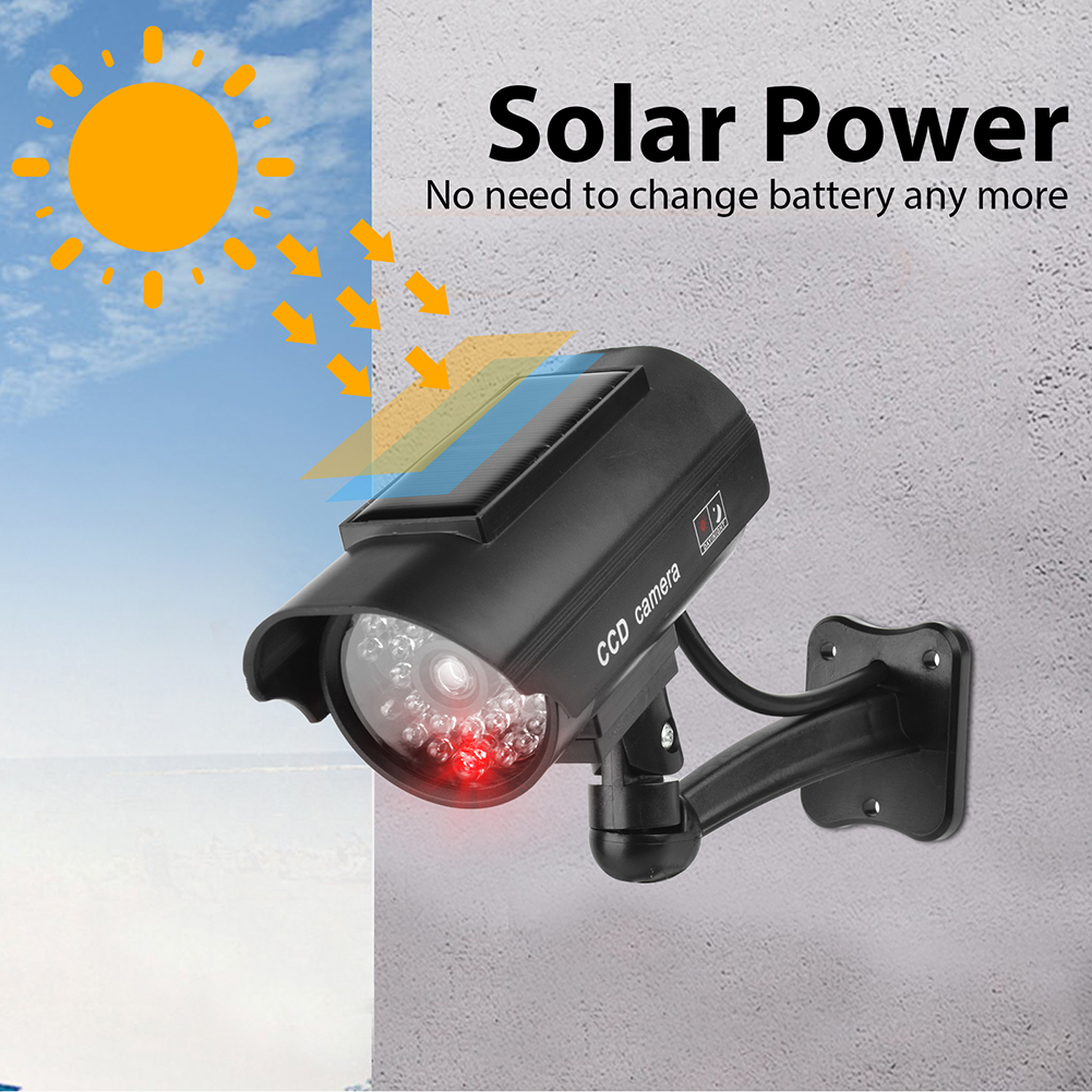 Outdoor Solar Simulation Camer - مراجعة Outdoor Power Outlet Solar وسعره