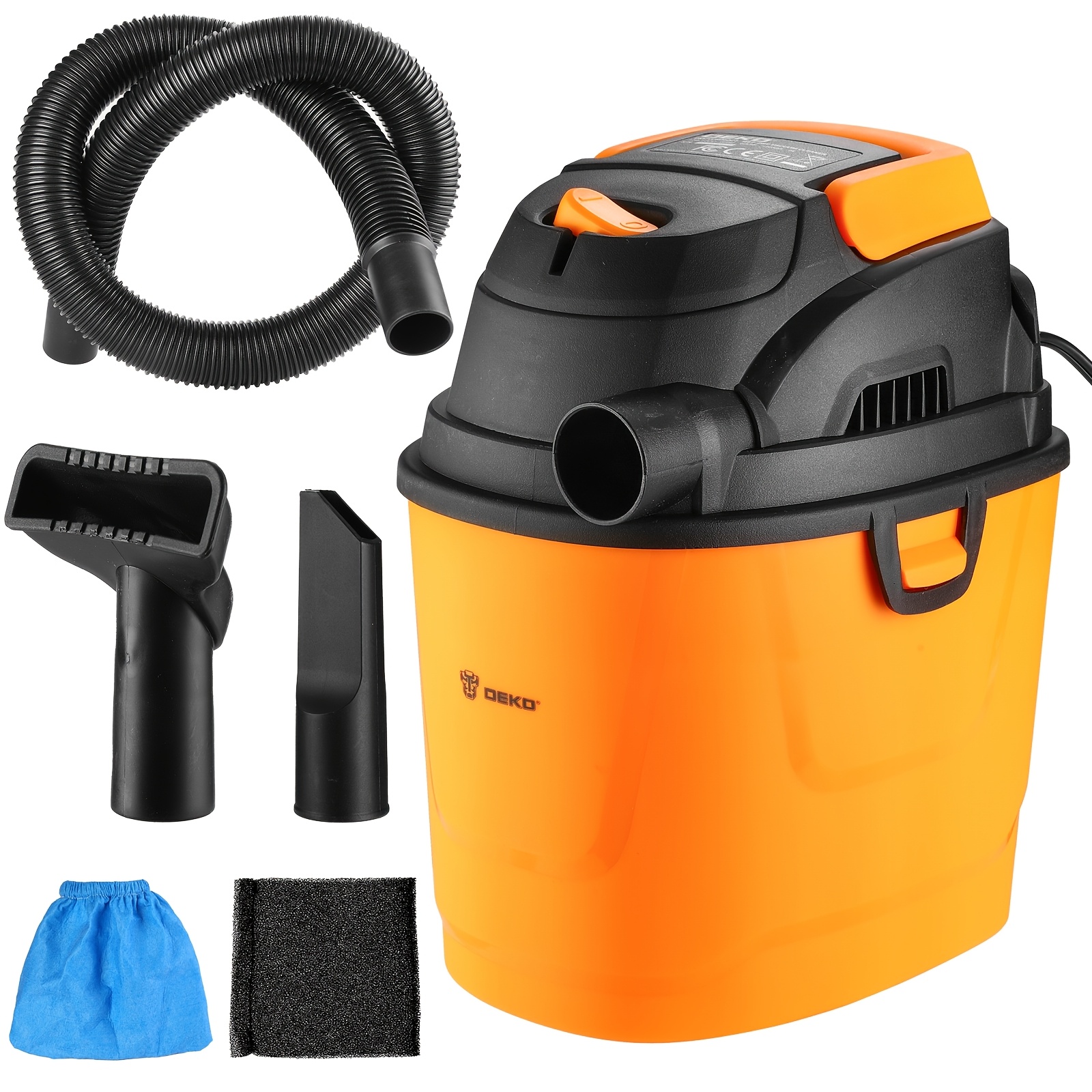 DEKO Shop Vac Wet Dry Vacuum C - مراجعة Wet Dry Vacuum Shop وسعره