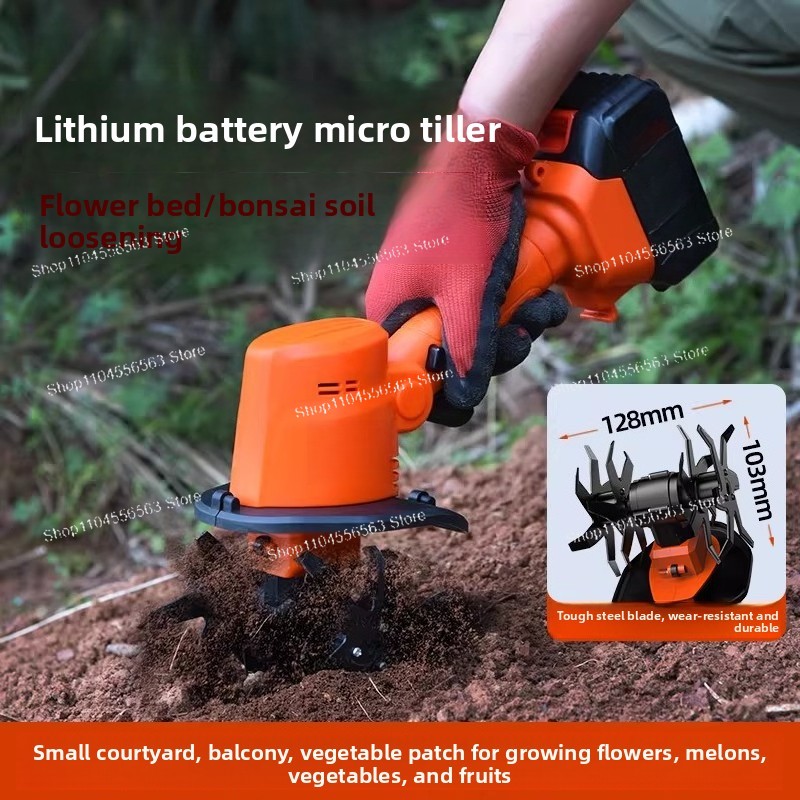 Rechargeable Mini Electric Til - مراجعة Garden Tiller Mini وسعره
