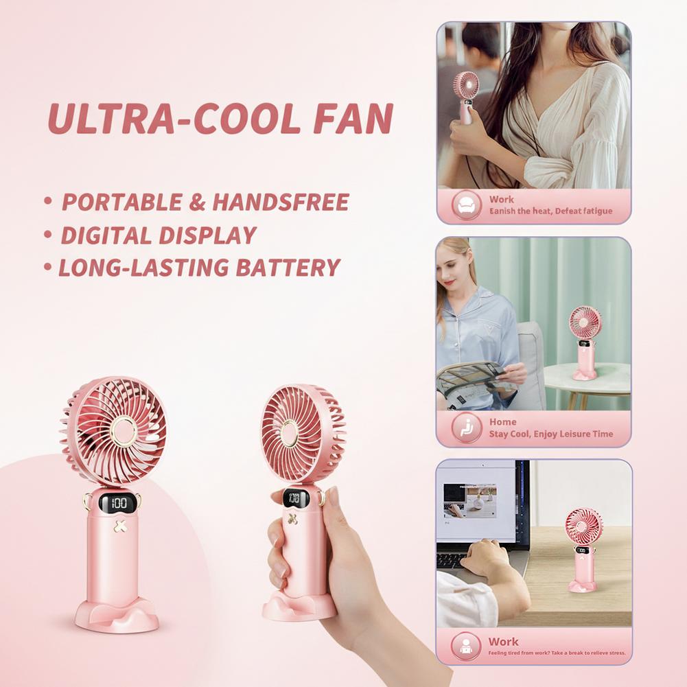 Portable Mini Fan With 6 Speed - مراجعة Outdoor Usb Power Bank وسعره